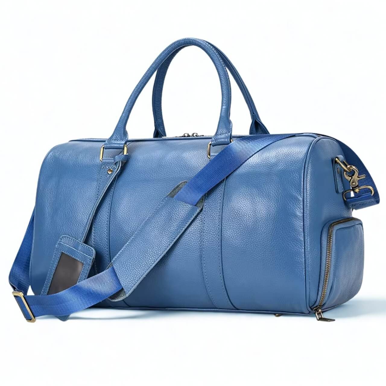 Luxury Genuine Leather Women's Duffle Bag