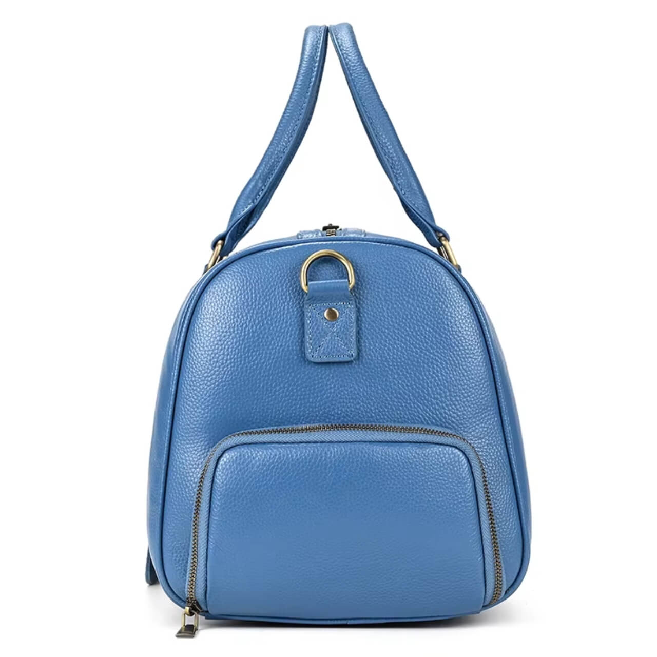 Luxury Genuine Leather Women's Duffle Bag