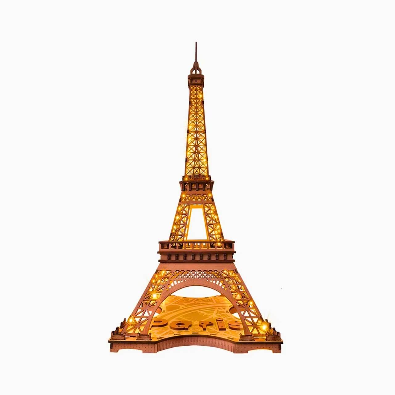 Eiffel Tower at Night 3D Wooden Puzzle