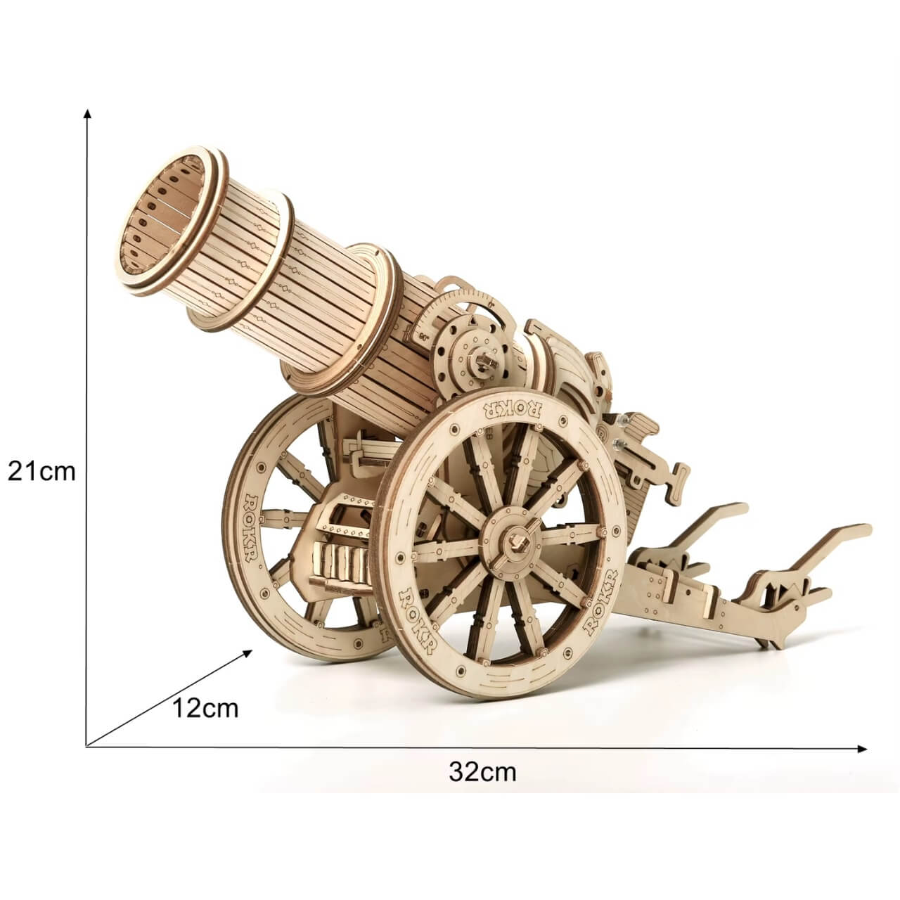 Medieval Siege Machines 3D Wooden Puzzle