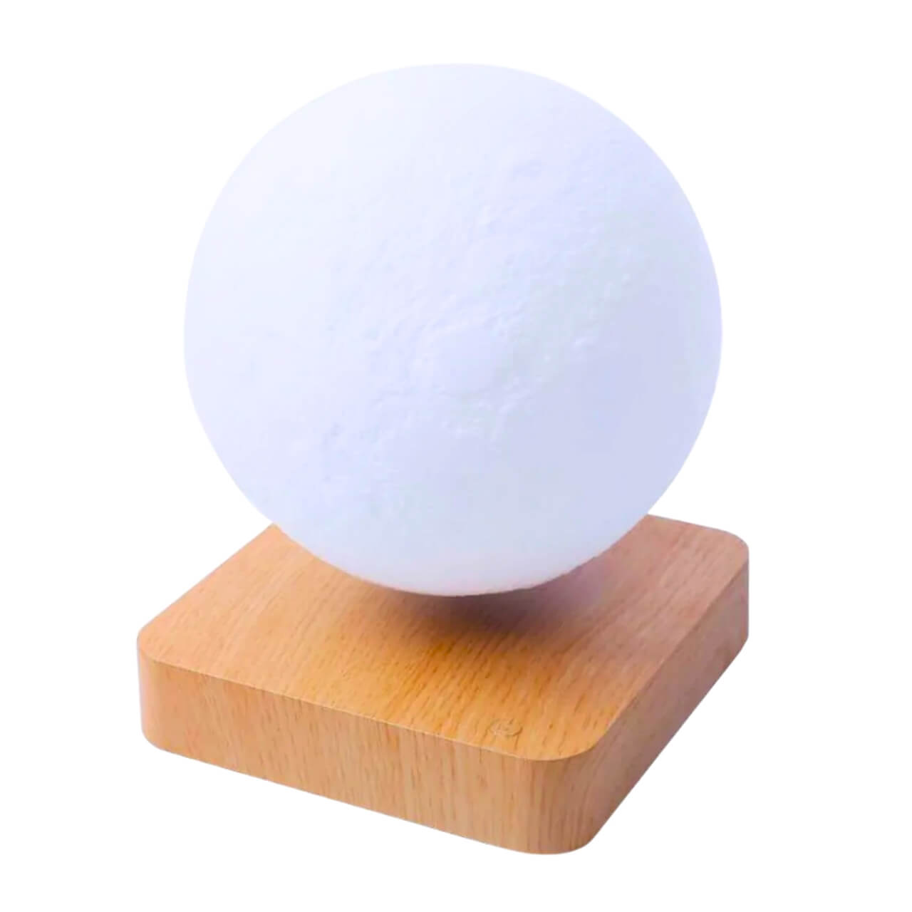 3D Floating Moon Night Light – Magnetic Levitation Lamp