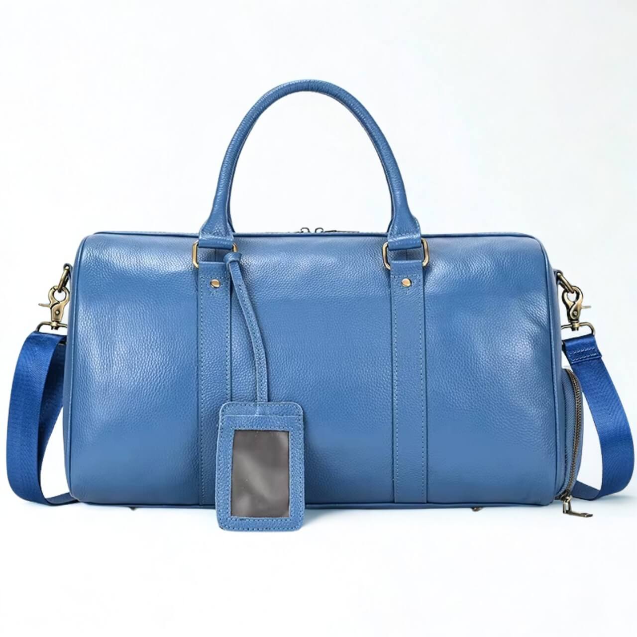 Luxury Genuine Leather Women's Duffle Bag